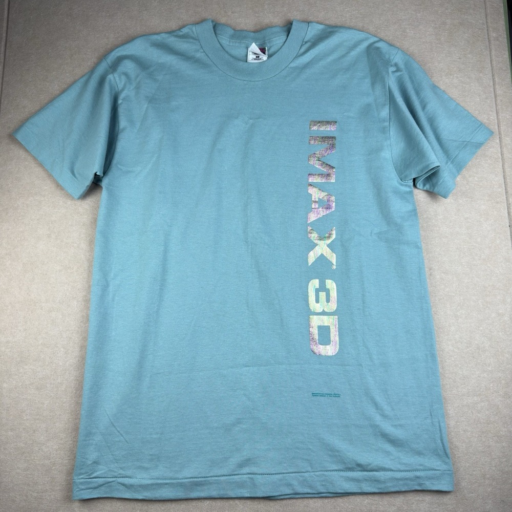 Vintage Shirt Men's L IMAX 3D‎ 90's Promo Tee Single Stitch USA Rare